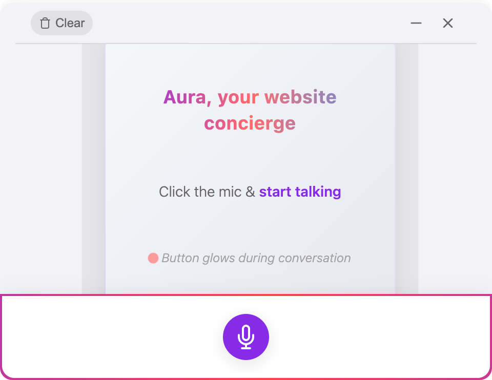 Third view of Voicero.AI interface